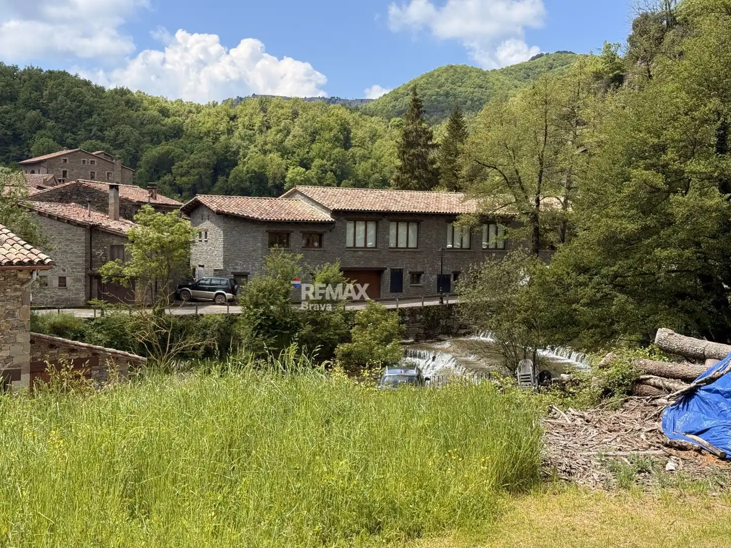 Vista exterior de Casa o chalet en venta en Rupit i Pruit con Calefacción, Terraza y Balcón