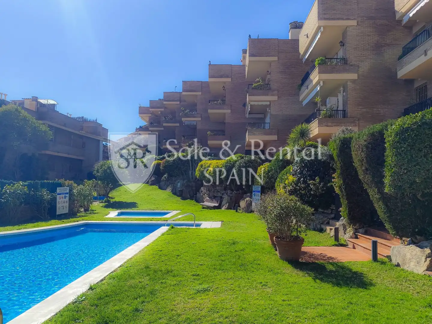 Vista exterior de Pis en venda en Lloret de Mar amb Terrassa, Traster i Piscina comunitària