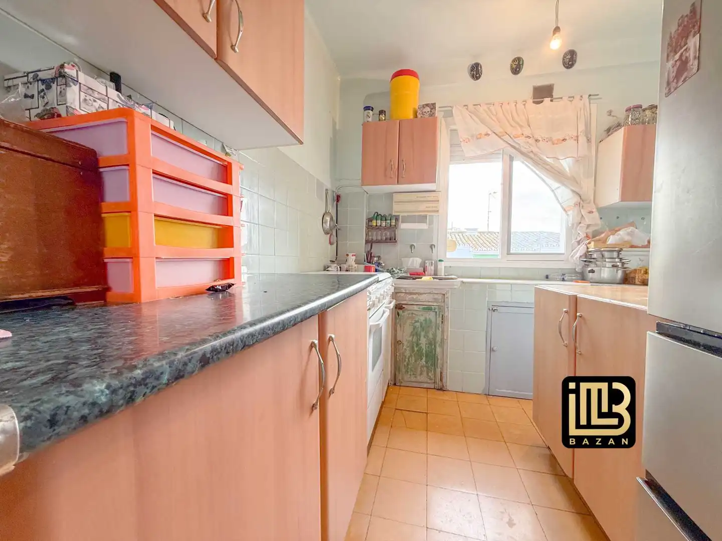 Kitchen of Flat for share in Málaga  with Furnished, Washing machine and Microwave
