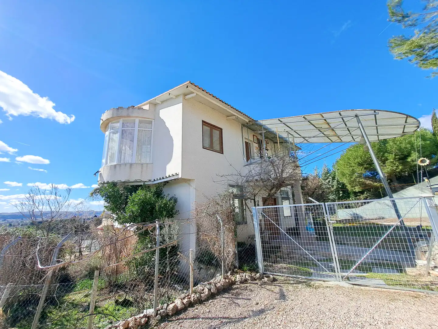 Vista exterior de Casa o xalet en venda en Chinchón amb Calefacció, Jardí privat i Terrassa