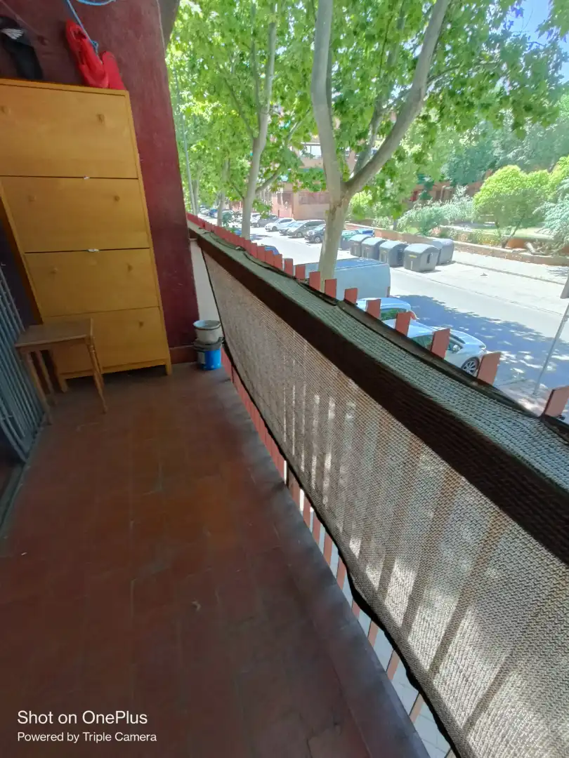 Balcony of Flat for sale in Madrid  with Heating and Furnished
