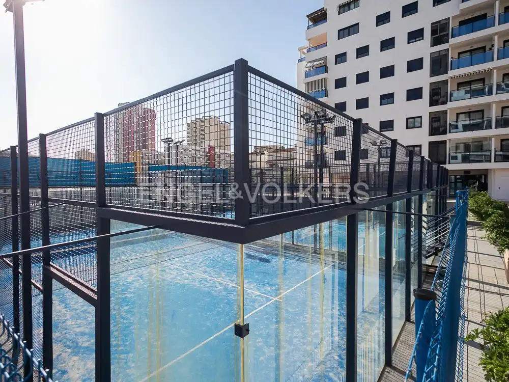 Swimming pool of Flat for rent in La Pobla de Farnals  with Air Conditioner, Heating and Private garden