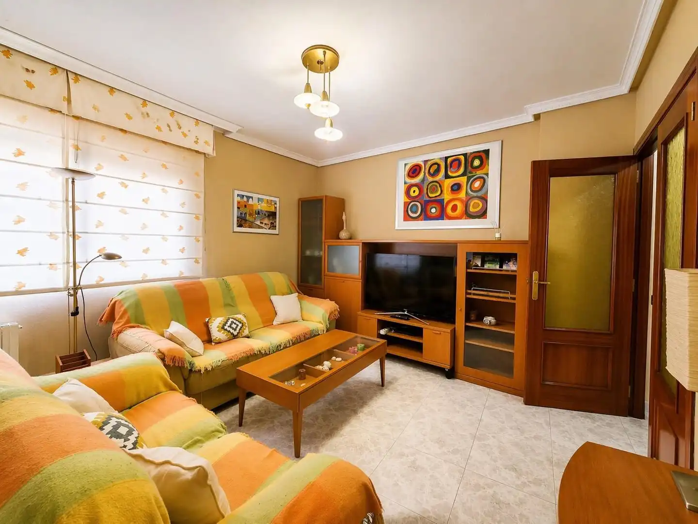 Sala d'estar de Pis en venda en Plasencia amb Aire condicionat, Calefacció i Terrassa