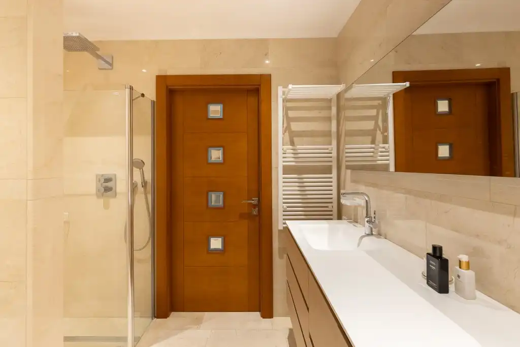 Bany de Casa o xalet en venda en Calvià amb Aire condicionat, Jardí privat i Terrassa