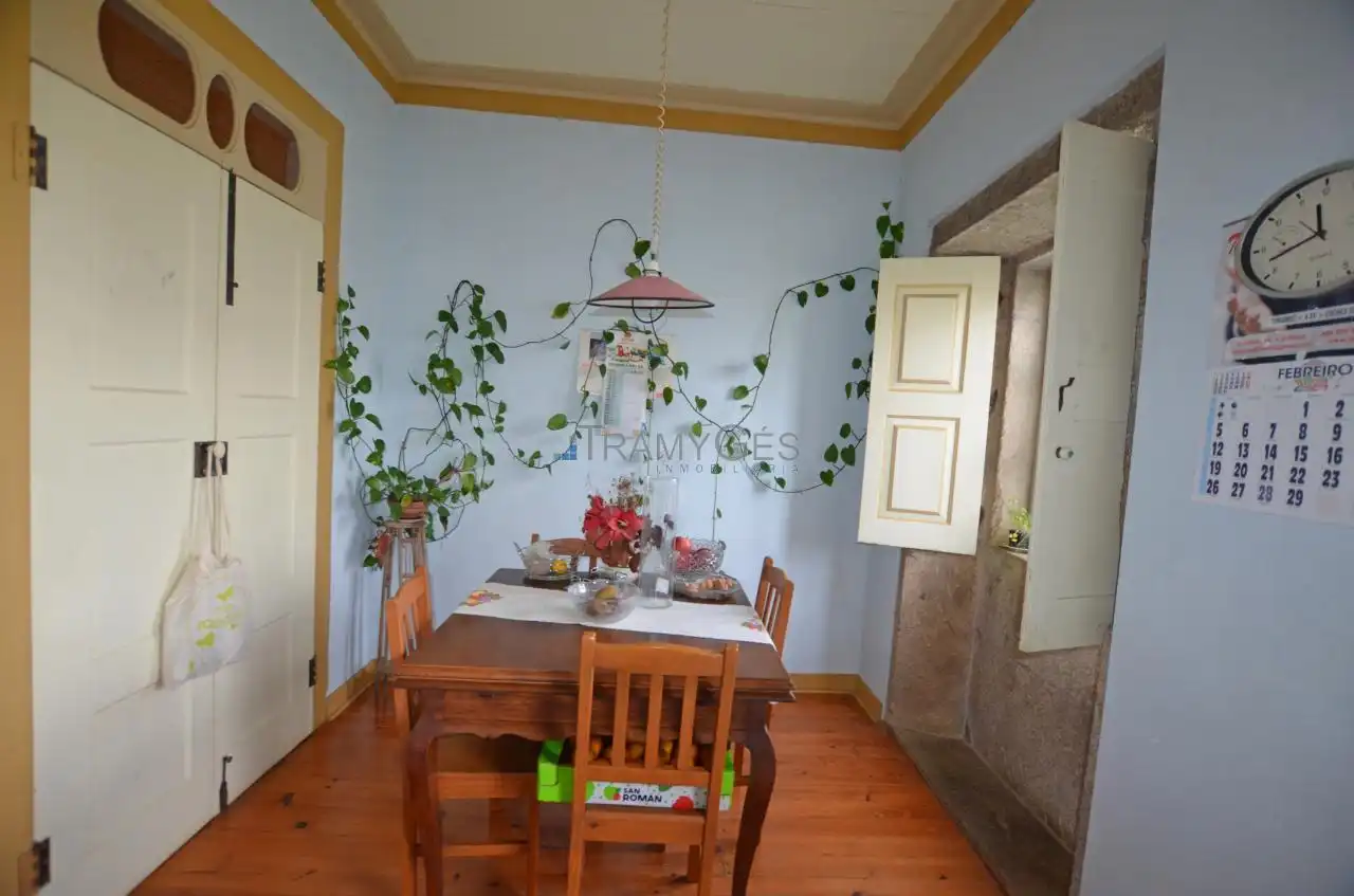 Comedor de Casa o chalet en venta en O Rosal   con Calefacción, Jardín privado y Trastero