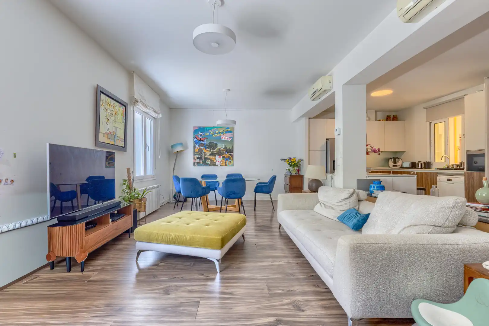 Sala de estar de Piso en venta en Madrid con Aire acondicionado, Calefacción y Horno