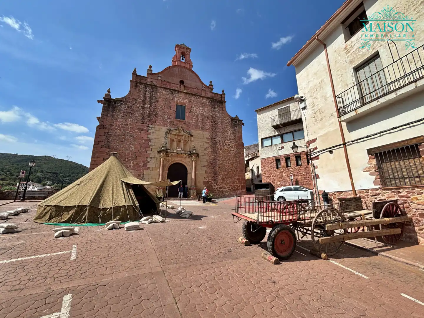 Vista exterior de Piso en venta en Vilafamés con Trastero