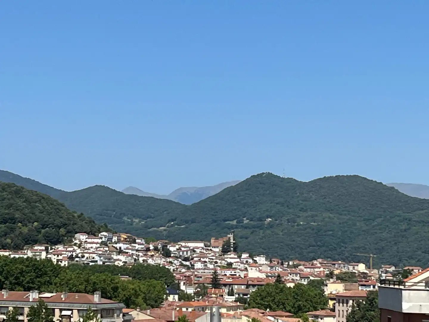 Vista exterior de Casa o chalet en venta en Olot con Aire acondicionado, Calefacción y Jardín privado