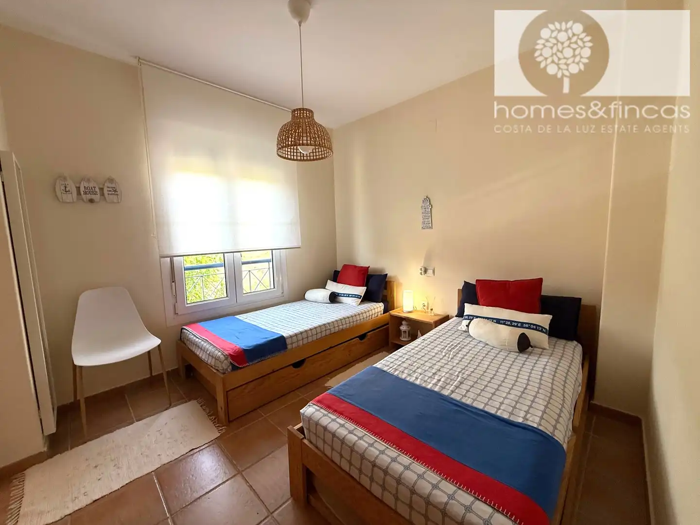 Bedroom of Houses for sale in Ayamonte  with Air Conditioner, Terrace and Furnished