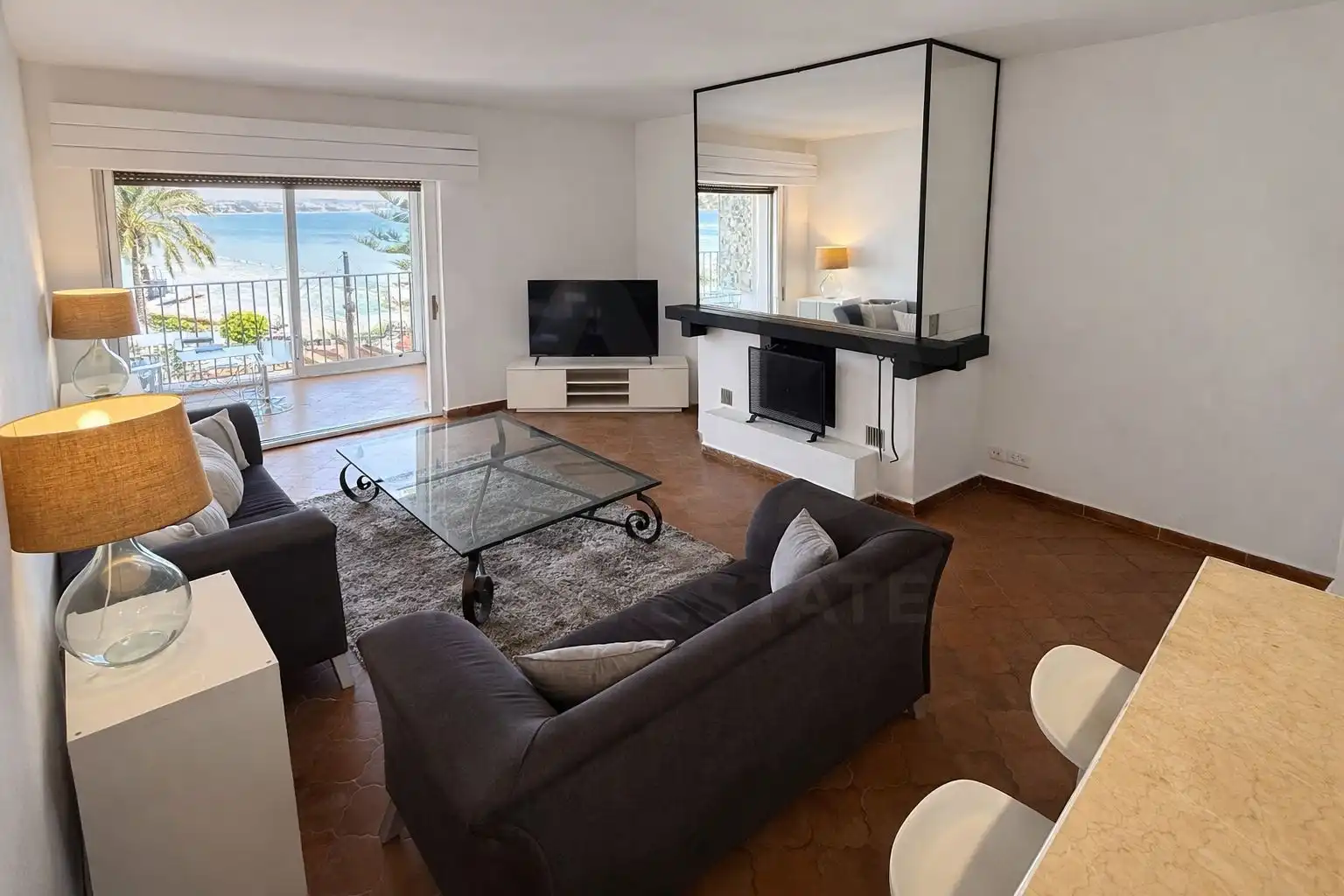 Living room of Flat for sale in Marbella  with Air Conditioner and Terrace
