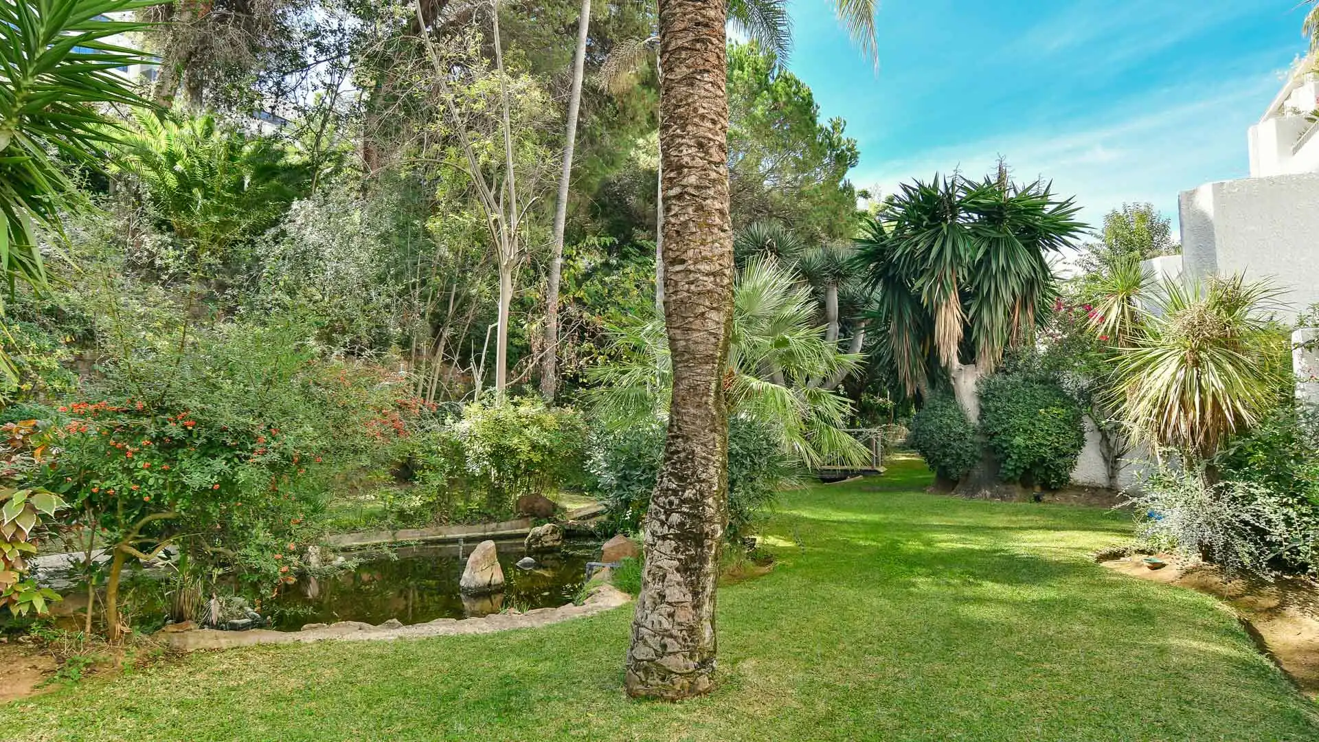 Jardín de Apartamento en venta en Marbella con Aire acondicionado, Terraza y Piscina
