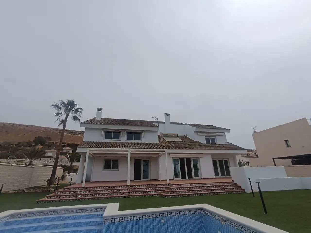 Vista exterior de Casa o chalet en venta en El Ejido con Aire acondicionado, Calefacción y Jardín privado