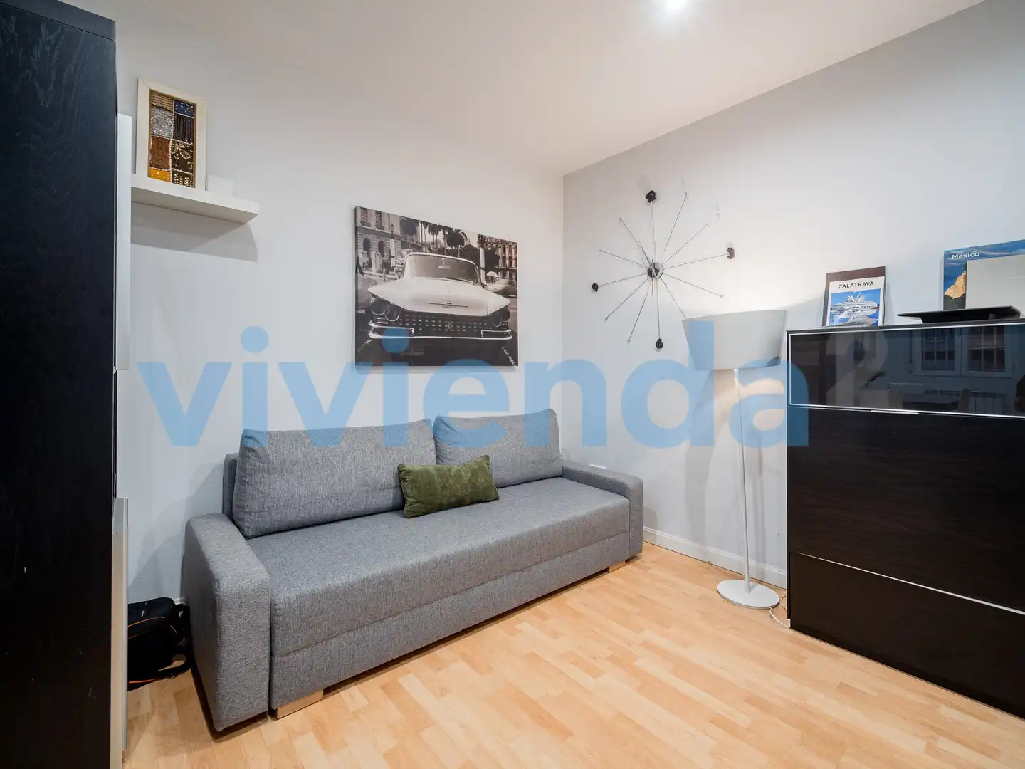 Living room of Flat for sale in Madrid  with Air Conditioner, Heating and Furnished