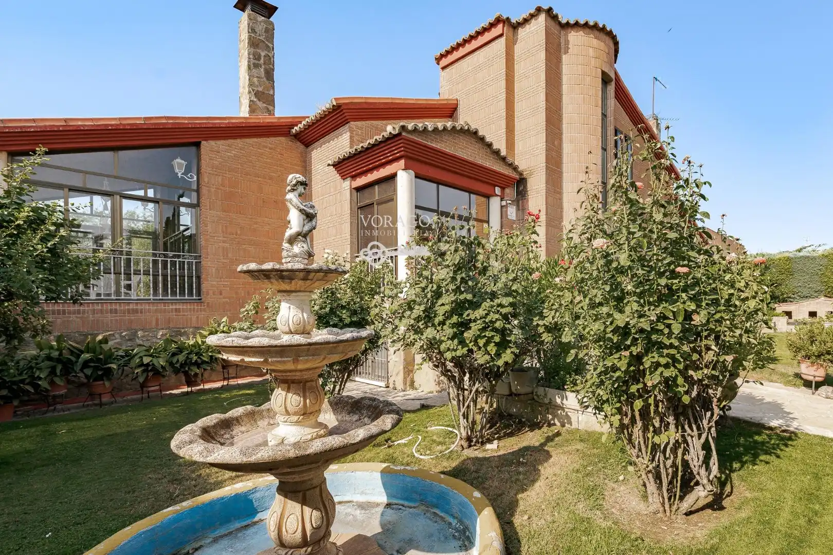 Vista exterior de Casa o chalet en venta en Villalbilla con Aire acondicionado, Jardín privado y Terraza