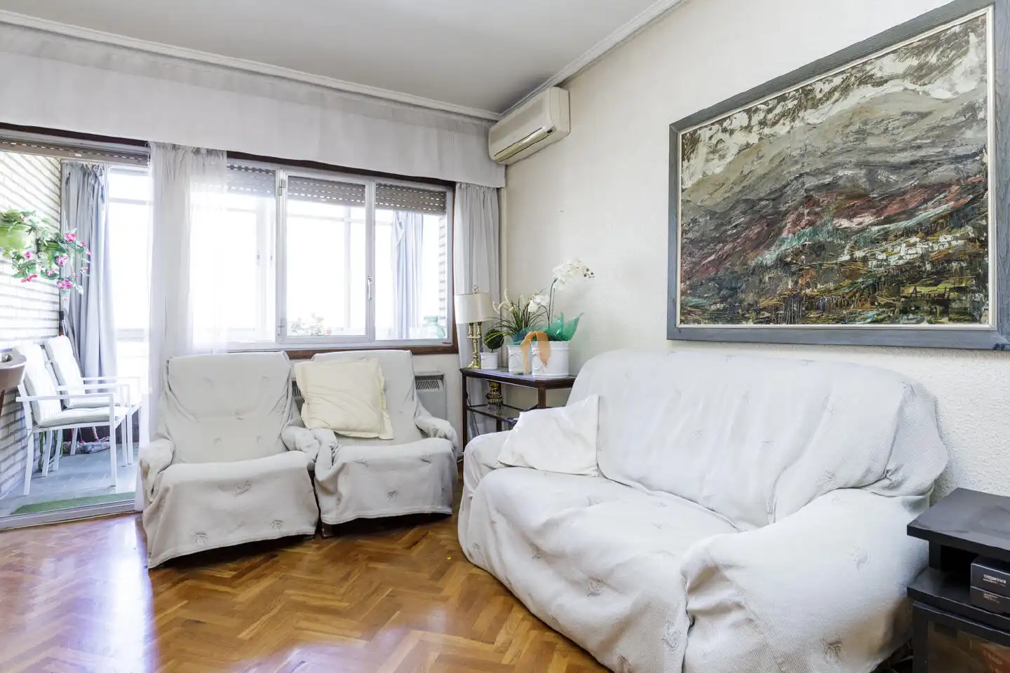Sala de estar de Piso en venta en Zaragoza
