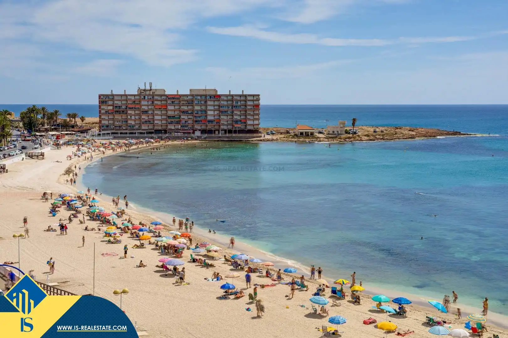 Vista exterior de Pis de lloguer en Torrevieja amb Aire condicionat, Moblat i Rentadora