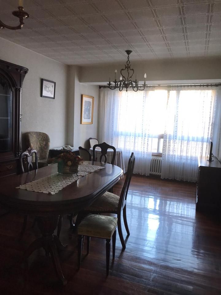 Dining room of Flat for sale in Santiago de Compostela   with Heating and Furnished