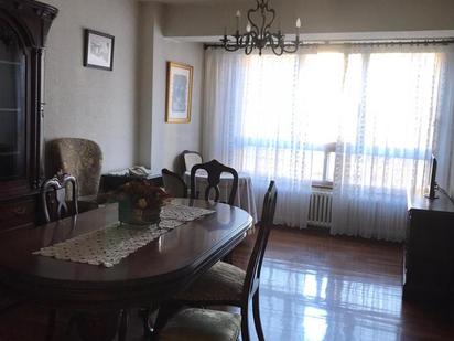 Dining room of Flat for sale in Santiago de Compostela   with Heating and Furnished