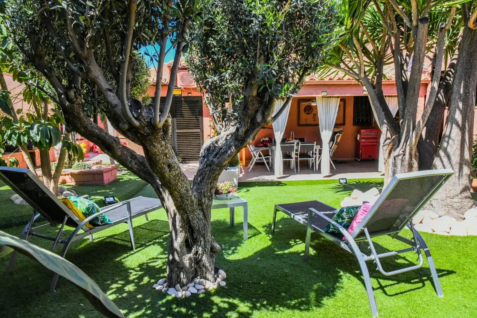 Terrace of Detached homes for sale in L'Alfàs del Pi  with Air Conditioner, Heating and Private garden