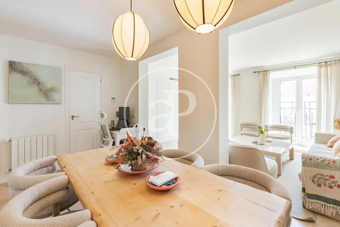 Dining room of Flat for sale in Madrid  with Air Conditioner, Heating and Storage room