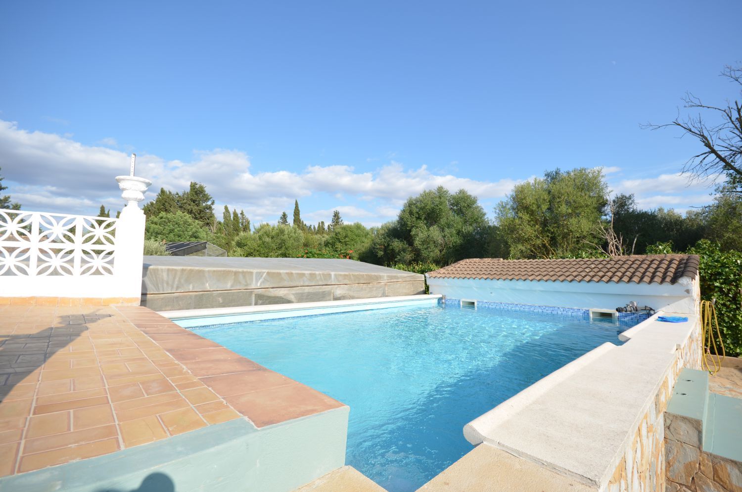 Piscina de Finca rústica en venta en Santa Eugènia con Aire acondicionado, Calefacción y Jardín privado