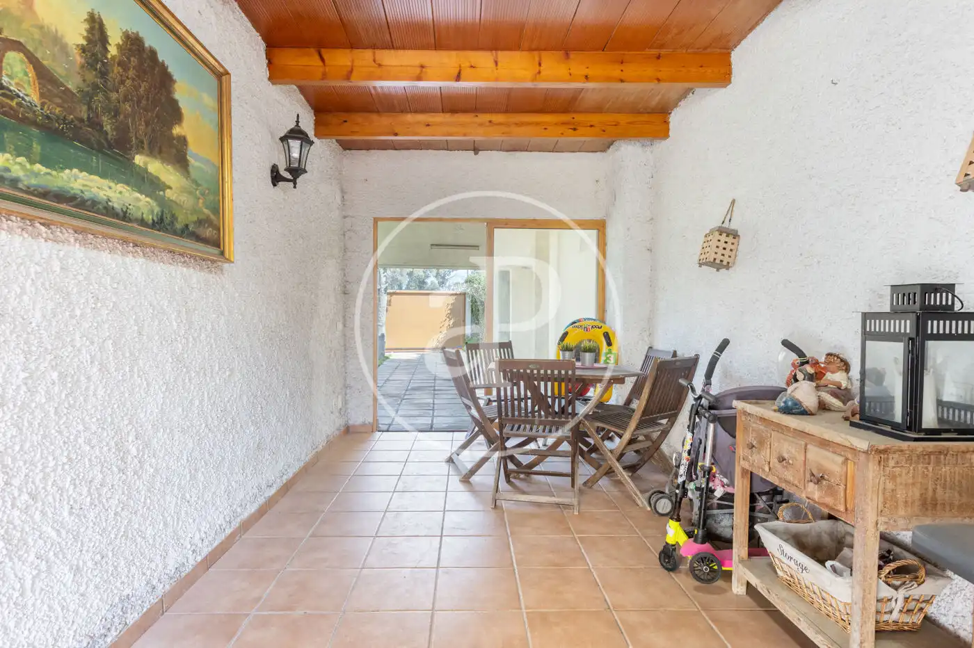 Terraza de Casa o chalet en venta en El Puig de Santa Maria con Aire acondicionado, Calefacción y Jardín privado