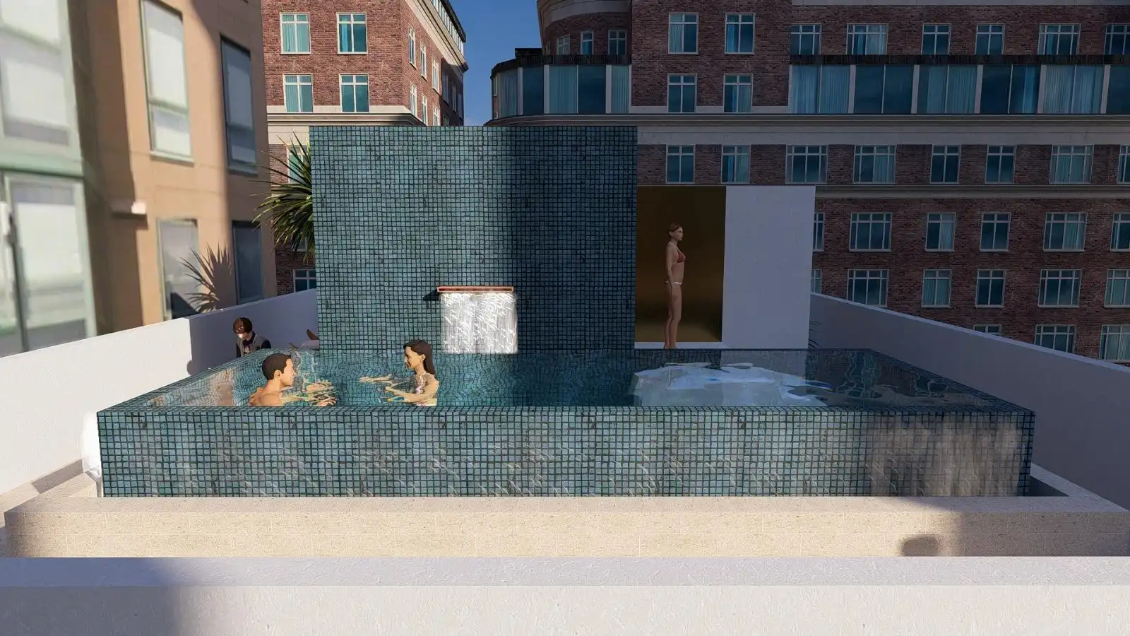 Swimming pool of Residential for sale in Málaga