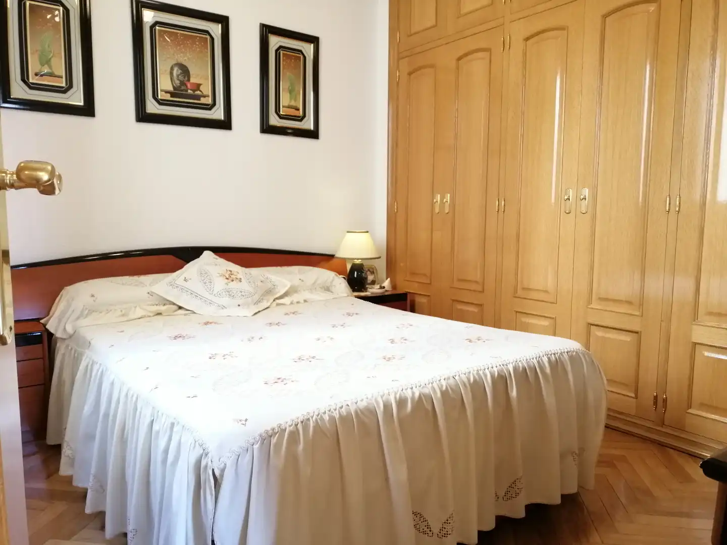 Bedroom of Flat for sale in Madrid  with Air Conditioner, Heating and Parquet flooring