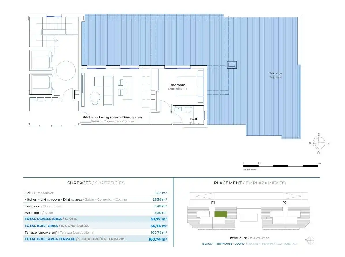 Ático con terraza en venta en Calle Calle Gaucín, imagen 9