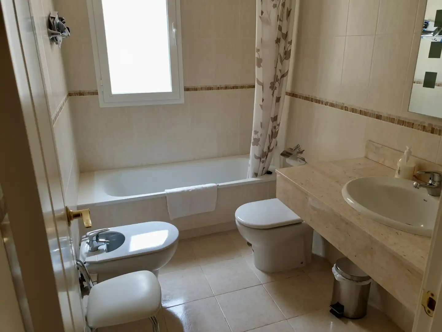 Bany de Apartament en venda en Calpe / Calp amb Aire condicionat, Calefacció i Jardí privat