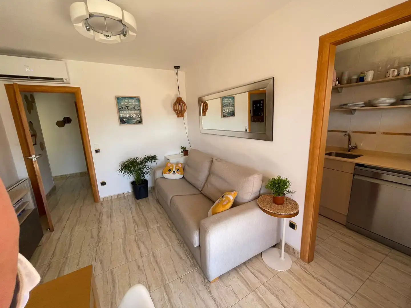 Wohnzimmer von Dachboden zum Verkauf in Cornellà de Llobregat mit Terrasse und Balkon