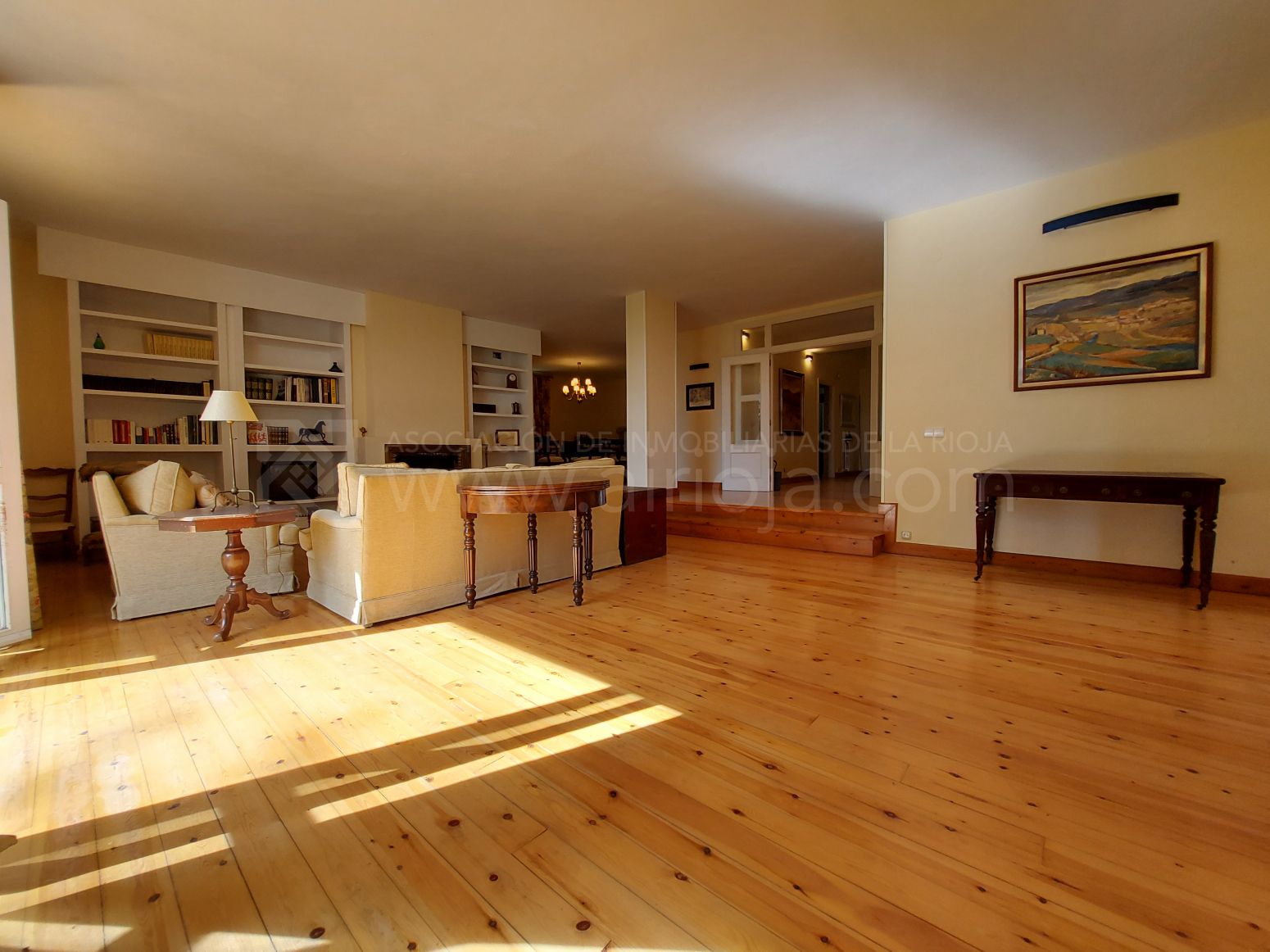 Living room of House or chalet for sale in Lardero  with Heating, Private garden and Parquet flooring