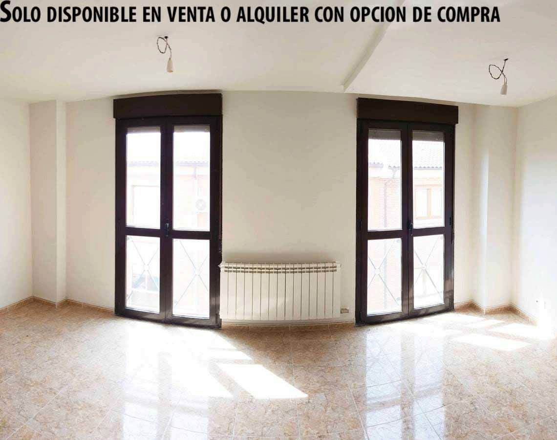 Dúplex de lloguer amb opció a compra en Medina de Rioseco amb Calefacció