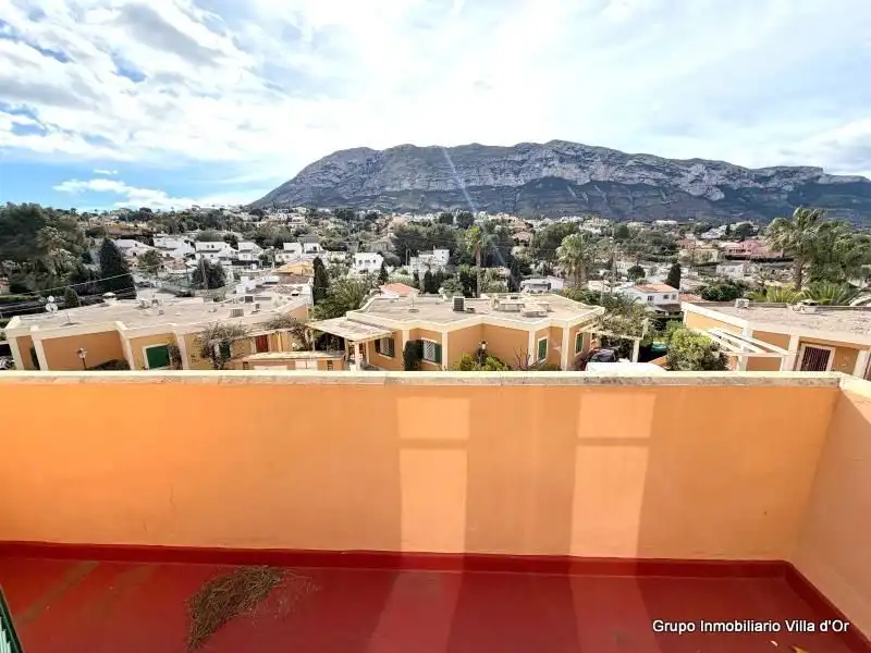 Exterior view of Detached homes for sale in Dénia  with Air Conditioner, Terrace and Community pool