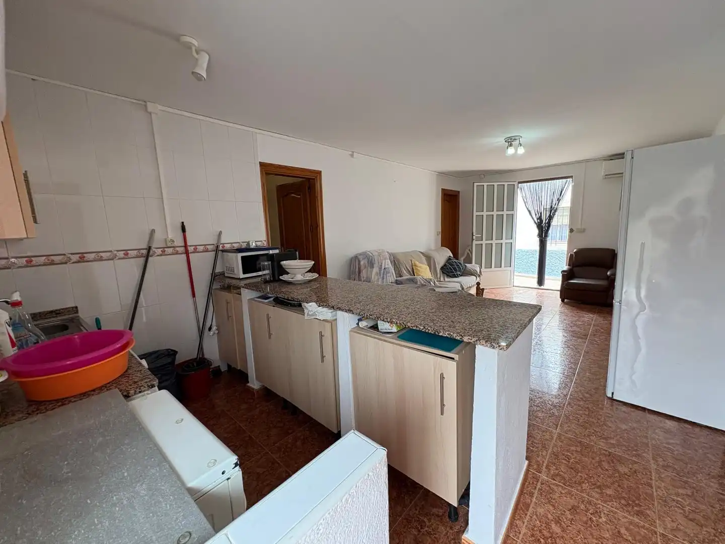 Cocina de Casa o chalet en venta en Carboneras con Aire acondicionado, Jardín privado y Terraza