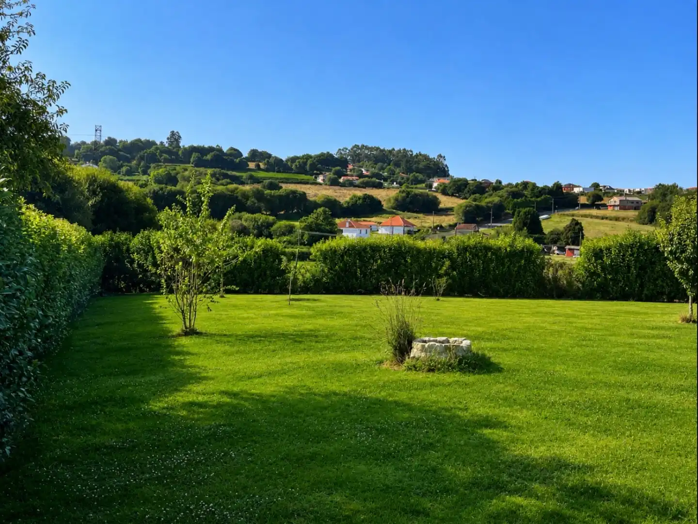 Garden of Houses for sale in Abegondo, A Coruña