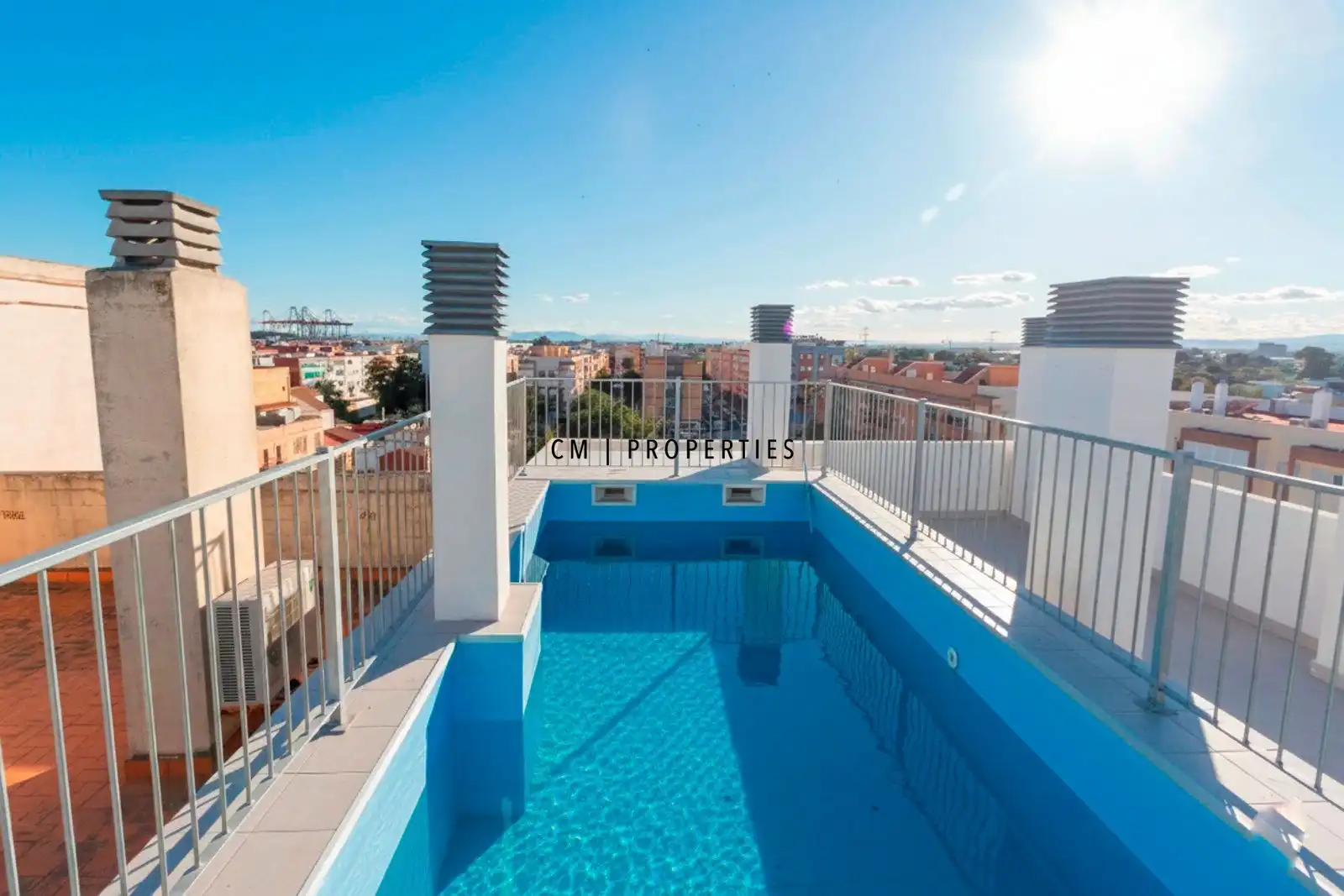 Piscina de Piso de alquiler en Valencia con Terraza, Trastero y Piscina