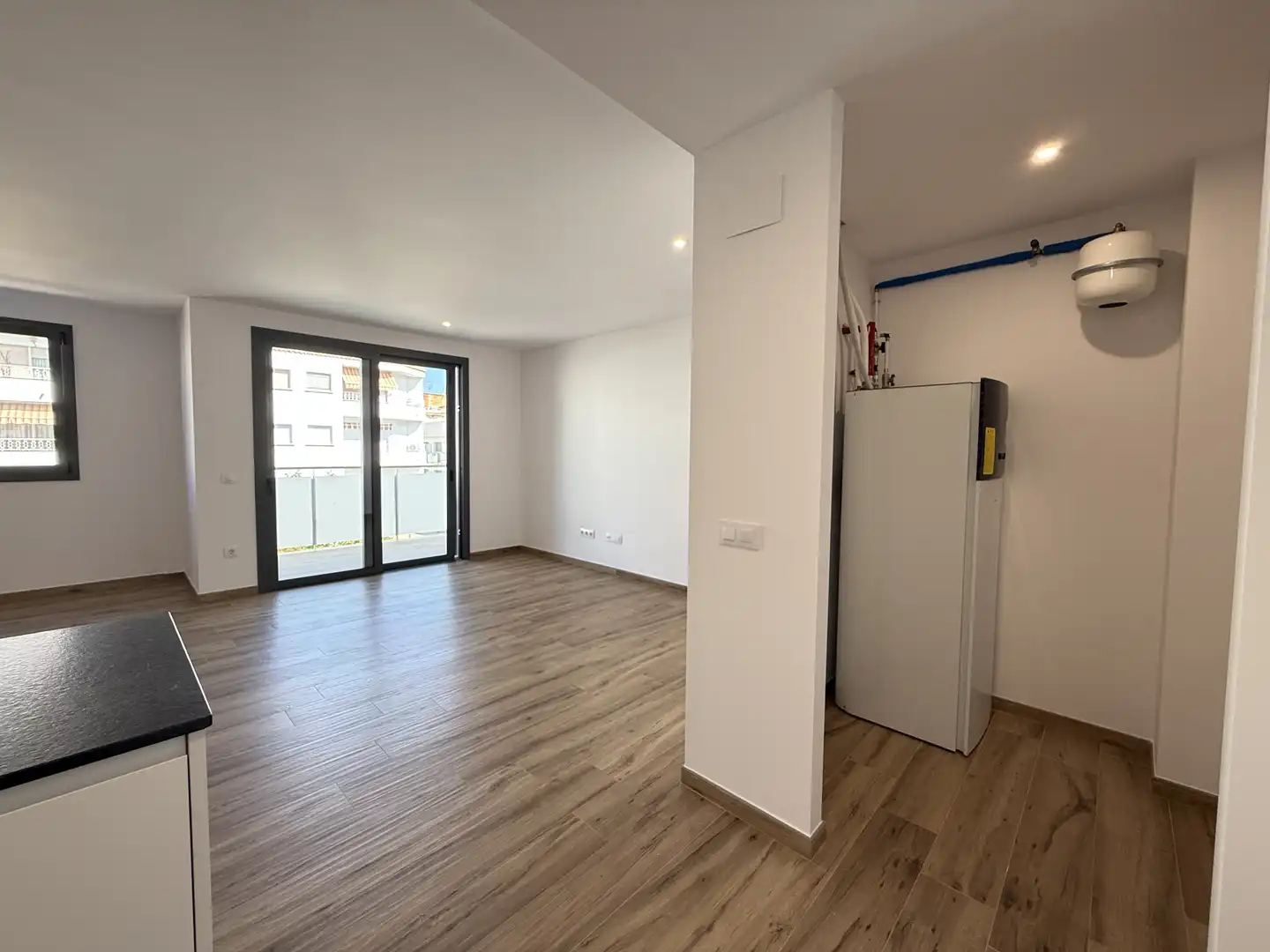 Living room of Flat for rent in Roses