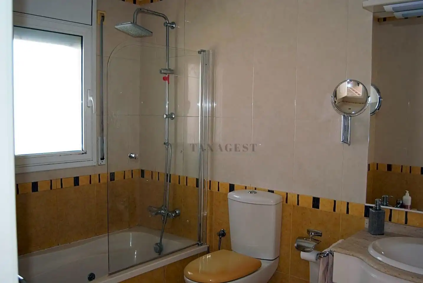Baño de Casa o chalet en venta en L'Aldea con Aire acondicionado, Jardín privado y Terraza