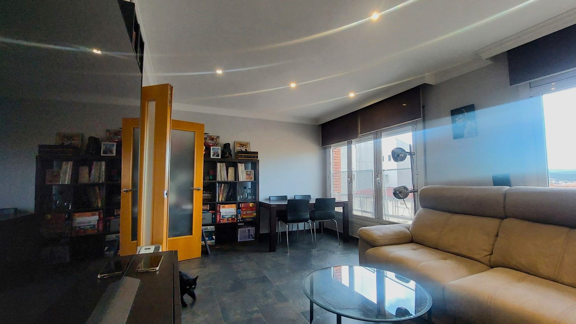 Sala de estar de Piso en venta en Manresa con Calefacción, Trastero y Horno