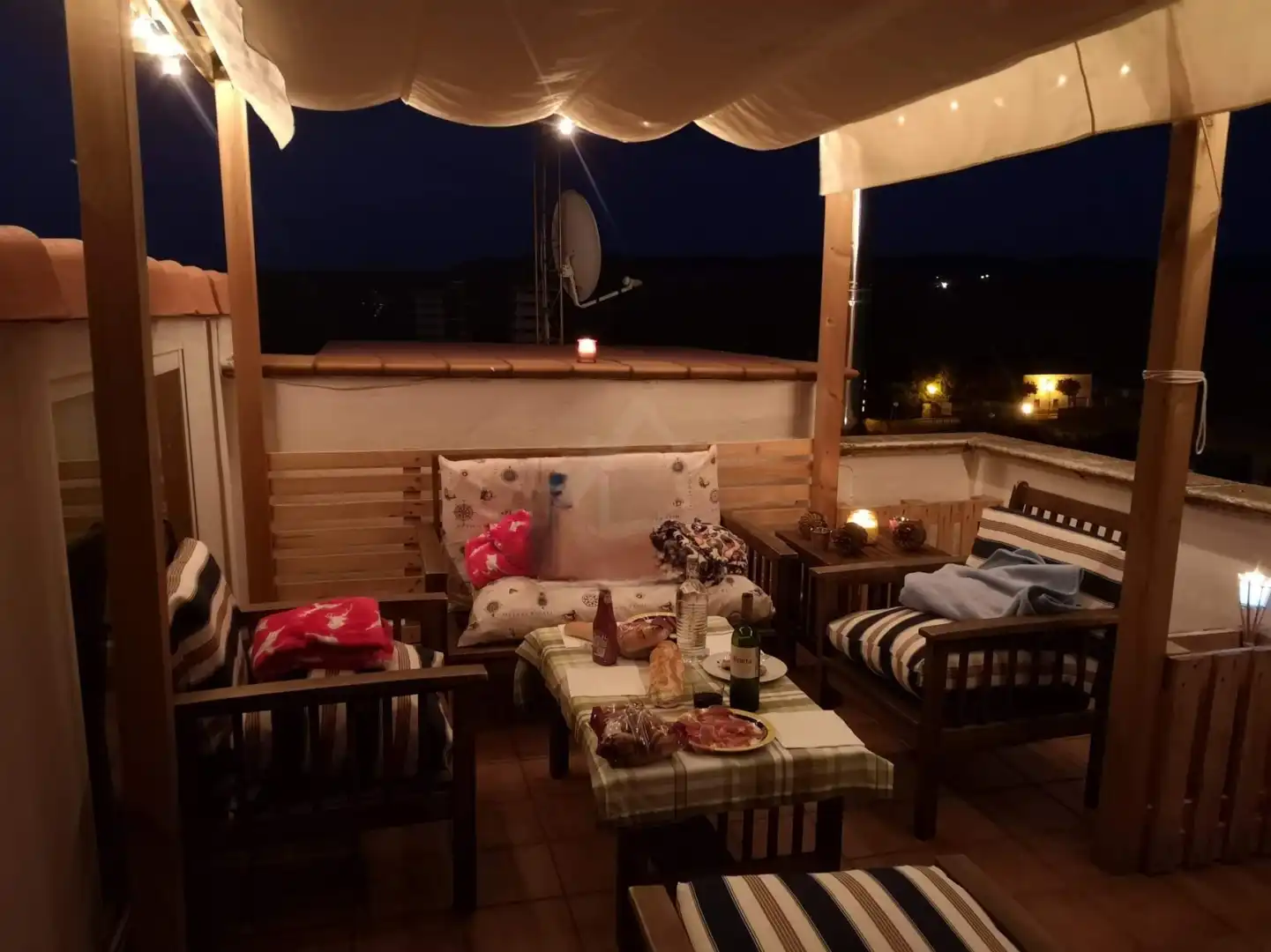 Terraza de Ático en venta en Murillo de Río Leza con Aire acondicionado, Calefacción y Parquet
