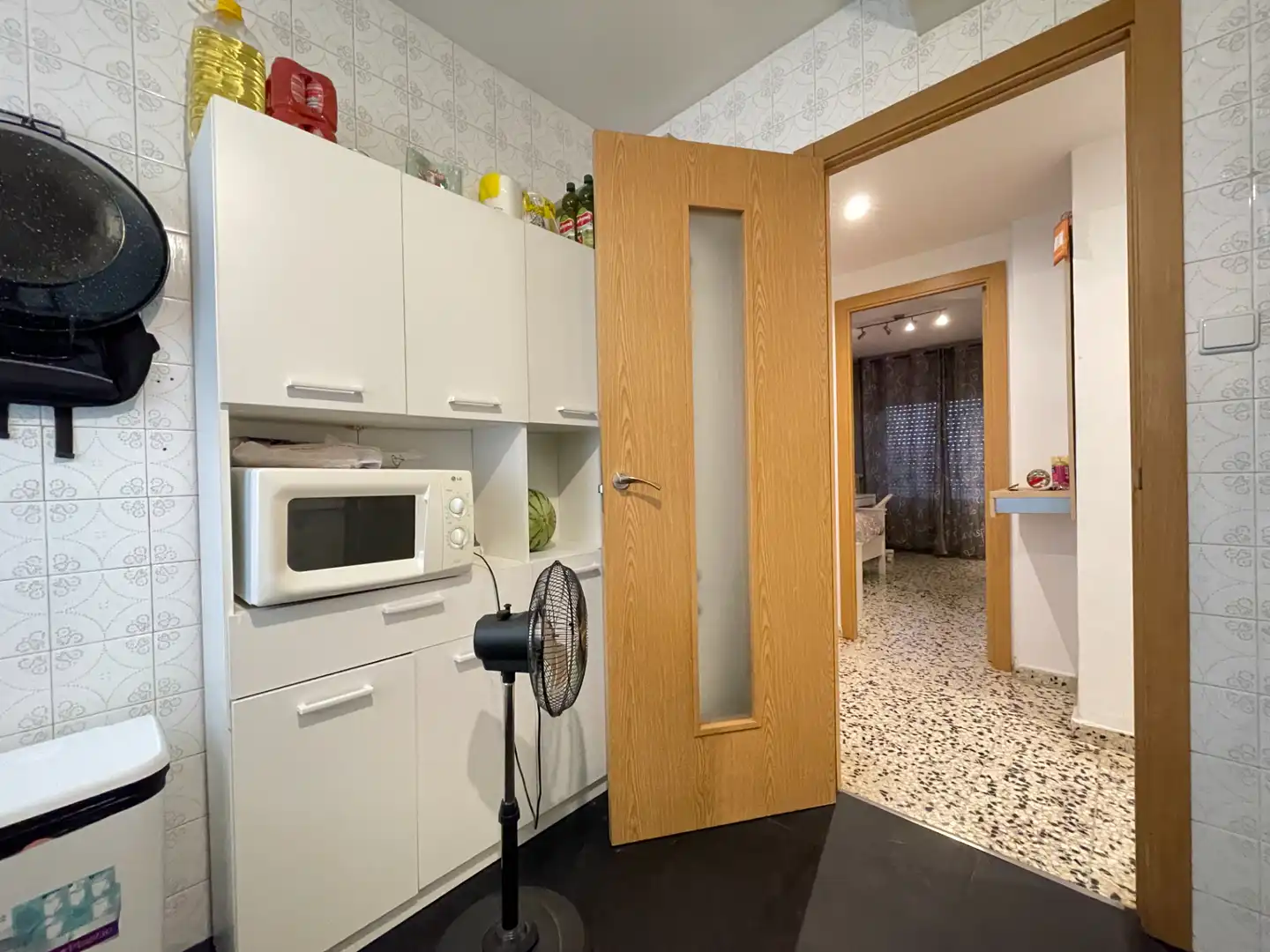 Küche von Wohnung zum Verkauf in Ejea de los Caballeros mit Terrasse, Abstellraum und Möbliert