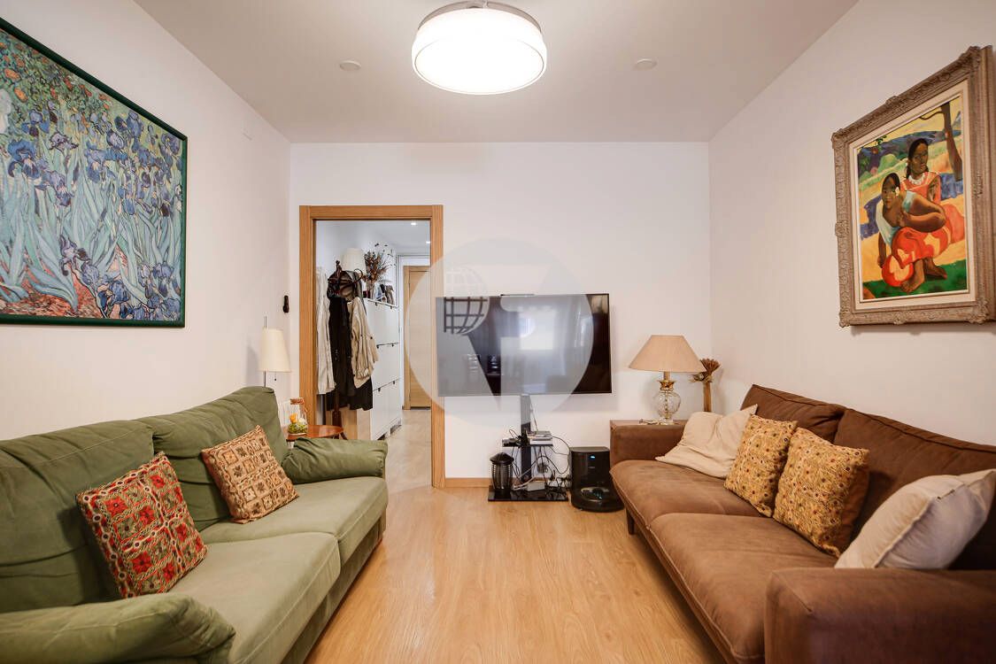 Living room of Flat for sale in Gavà  with Air Conditioner, Heating and Balcony