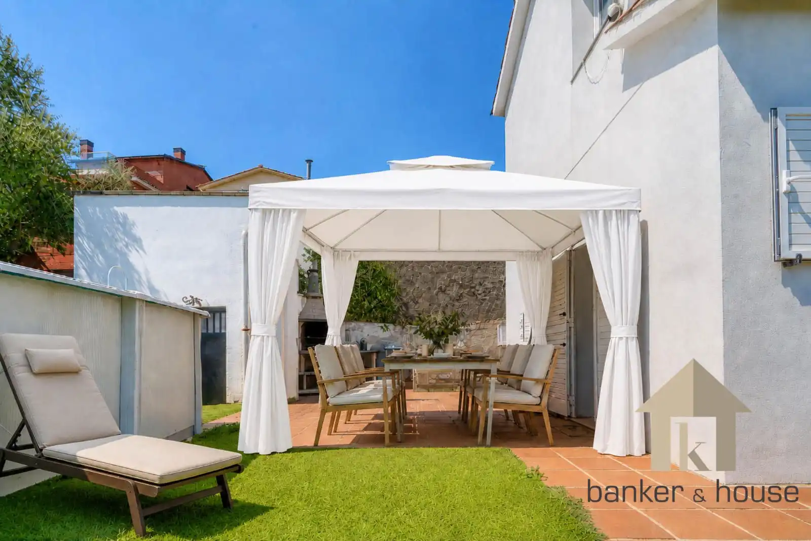 Terraza de Casa adosada en venta en Cerdanyola del Vallès con Aire acondicionado, Jardín privado y Terraza