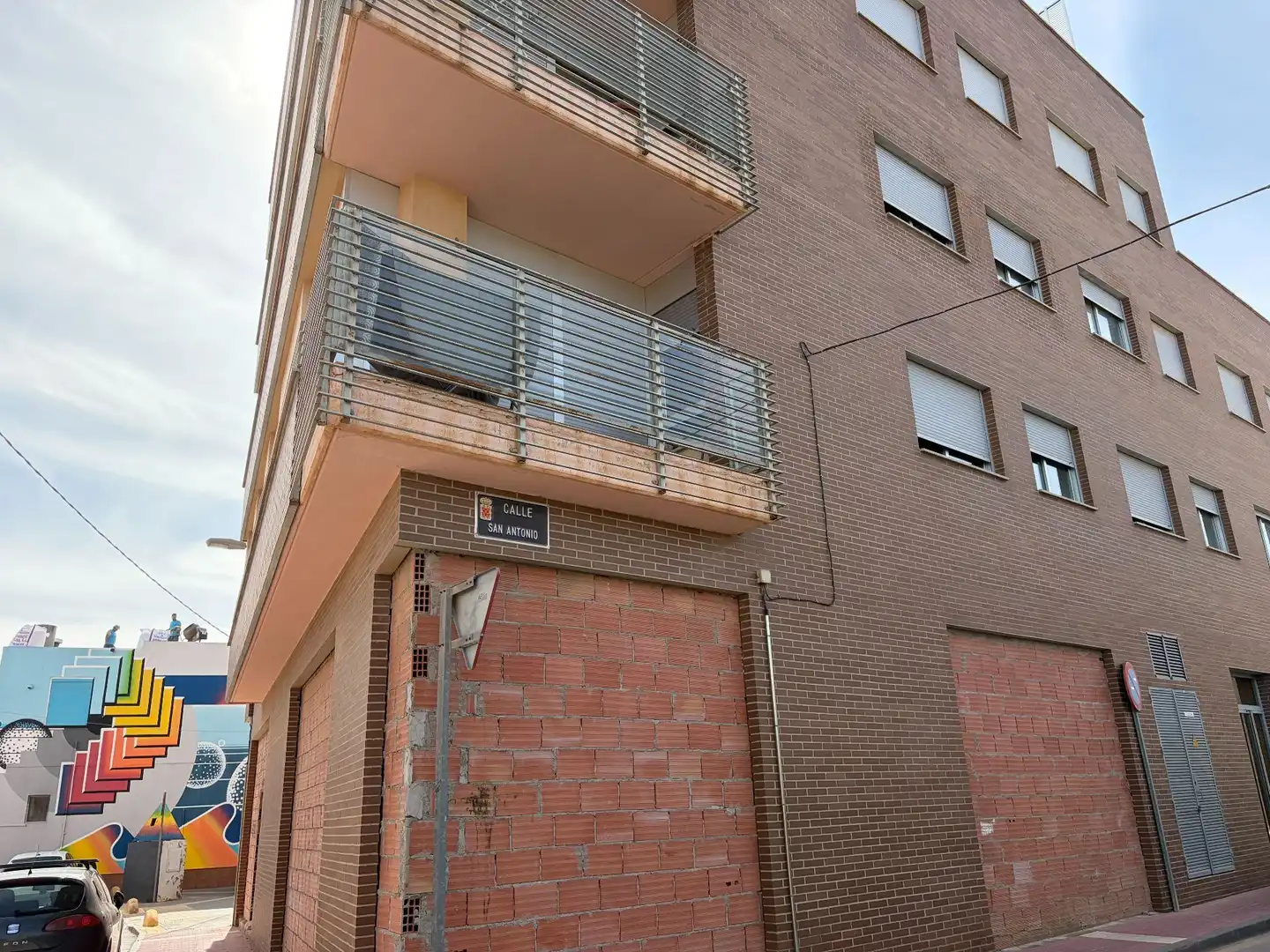 Exterior view of Flat for sale in Murcia  with Air Conditioner, Terrace and Furnished