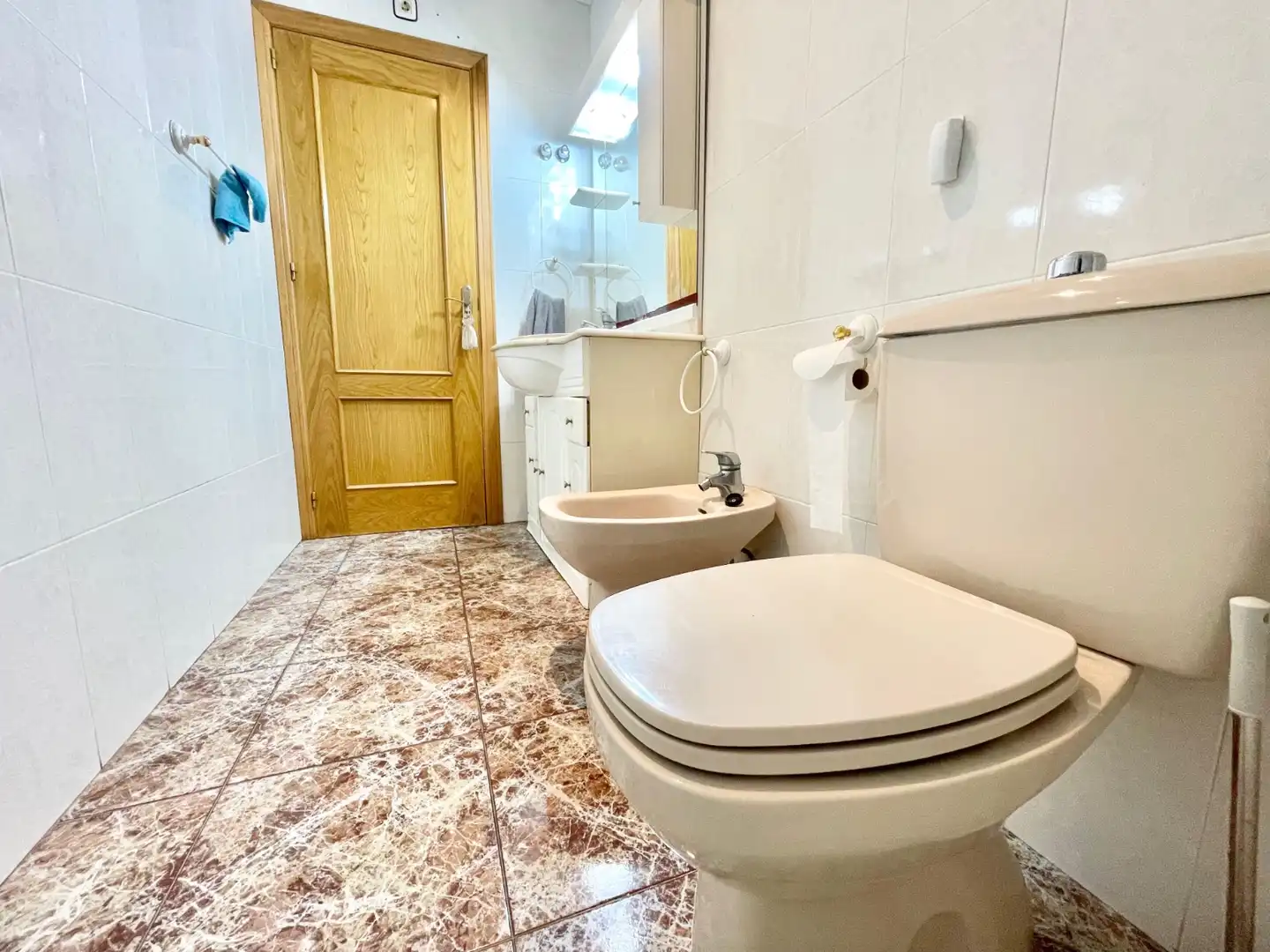 Badezimmer von Haus oder Chalet zur Miete in San Pedro del Pinatar mit Klimaanlage, Heizung und Terrasse