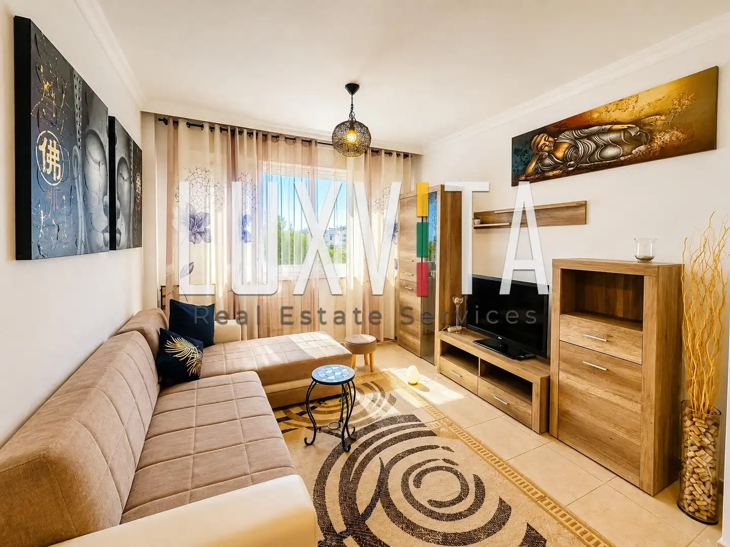 Sala de estar de Apartamento en venta en San Miguel de Abona con Jardín privado, Terraza y Amueblado