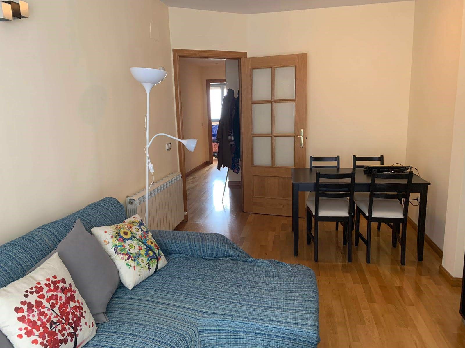 Living room of Flat to rent in  Madrid Capital  with Heating, Furnished and Oven