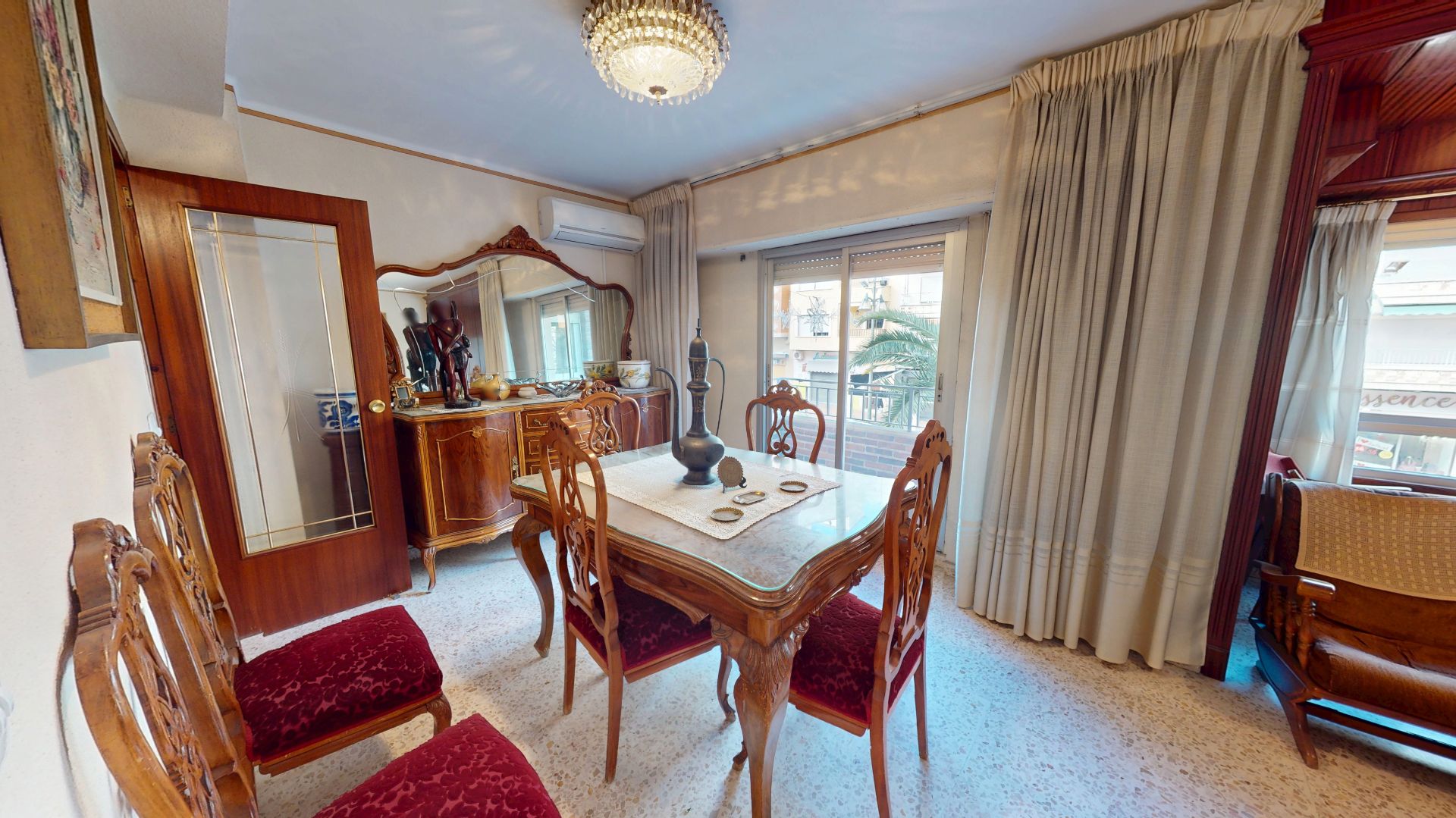 Dining room of Flat for sale in Cocentaina  with Air Conditioner and Balcony