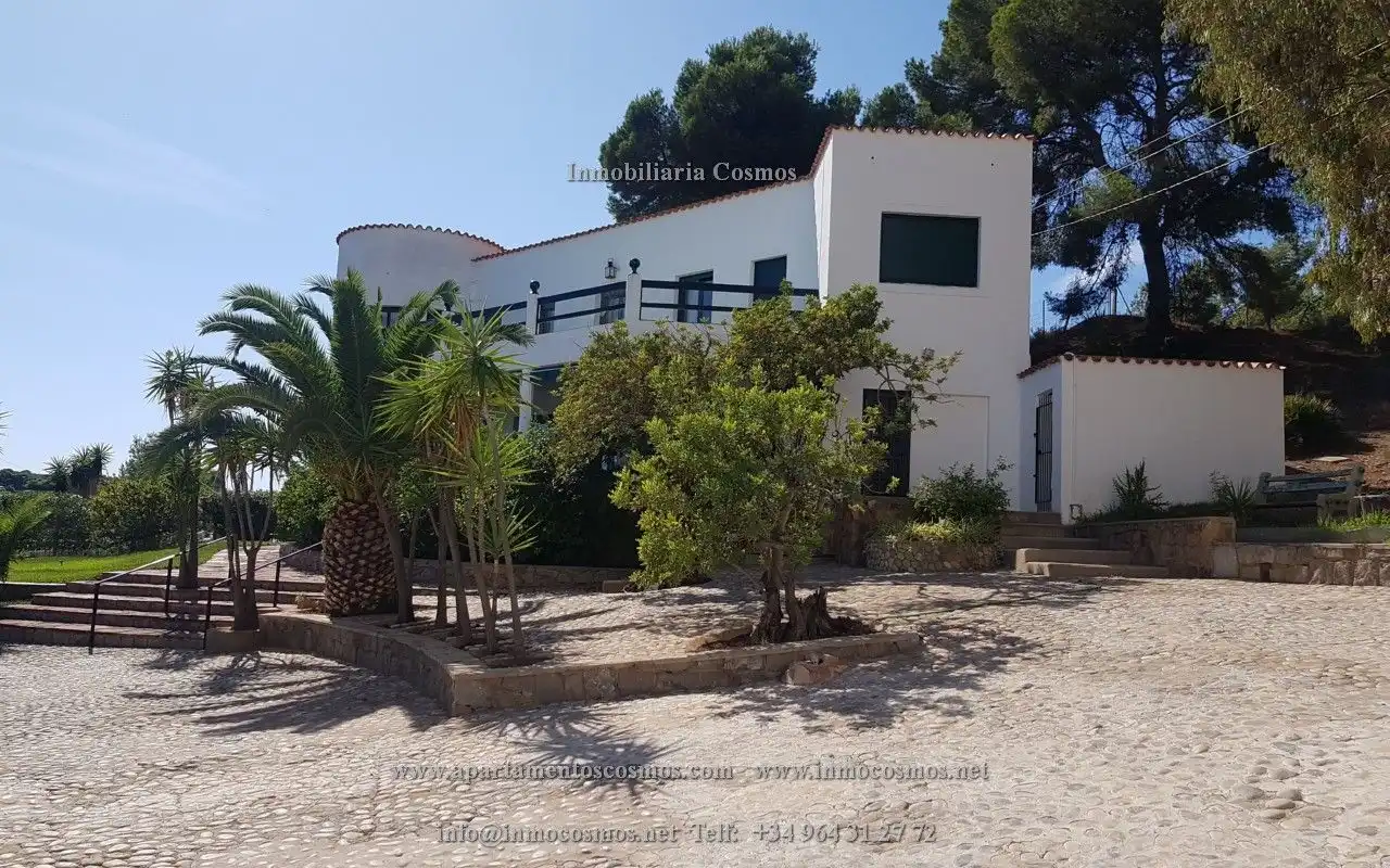 Vista exterior de Casa o chalet en venta en Oropesa del Mar / Orpesa con Aire acondicionado, Calefacción y Jardín privado